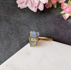 🦋LAST 1🦋 NWT Baizaar Rough Labradorite Ring